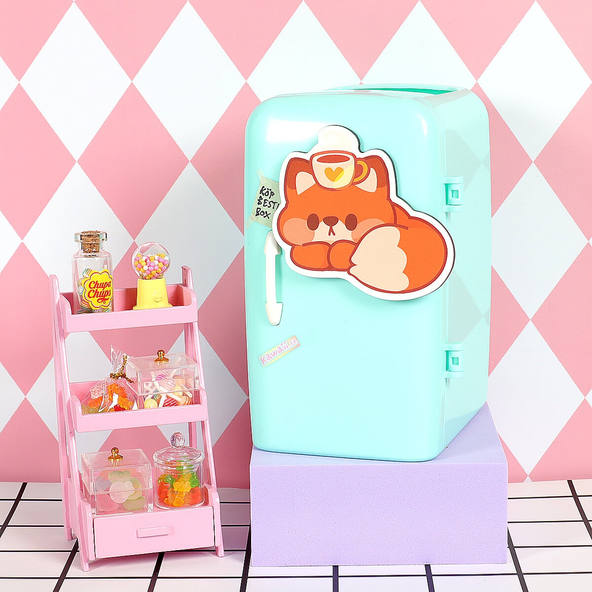 Magnet - Coffee fox