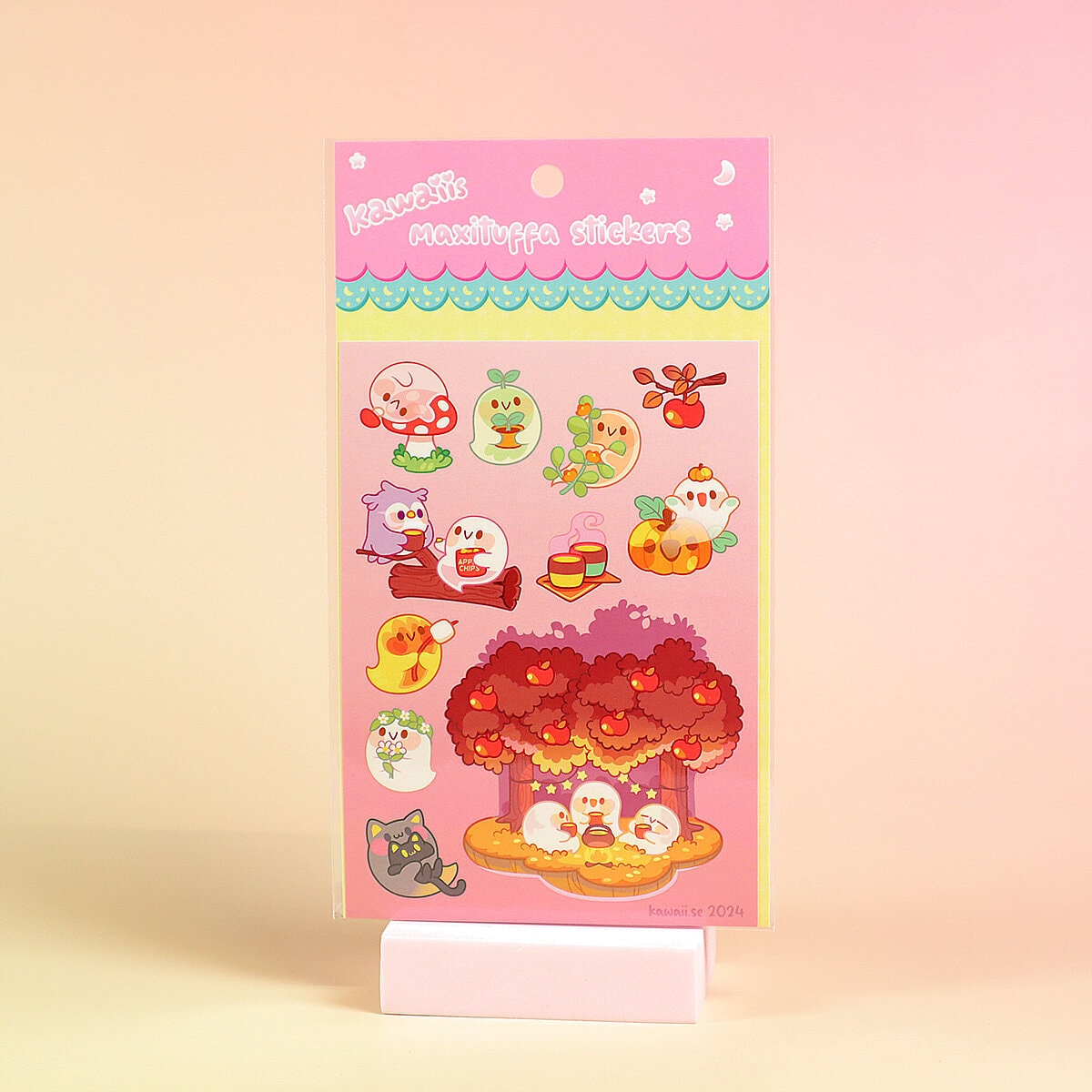 Stickersark A6 - Autumn ghosts