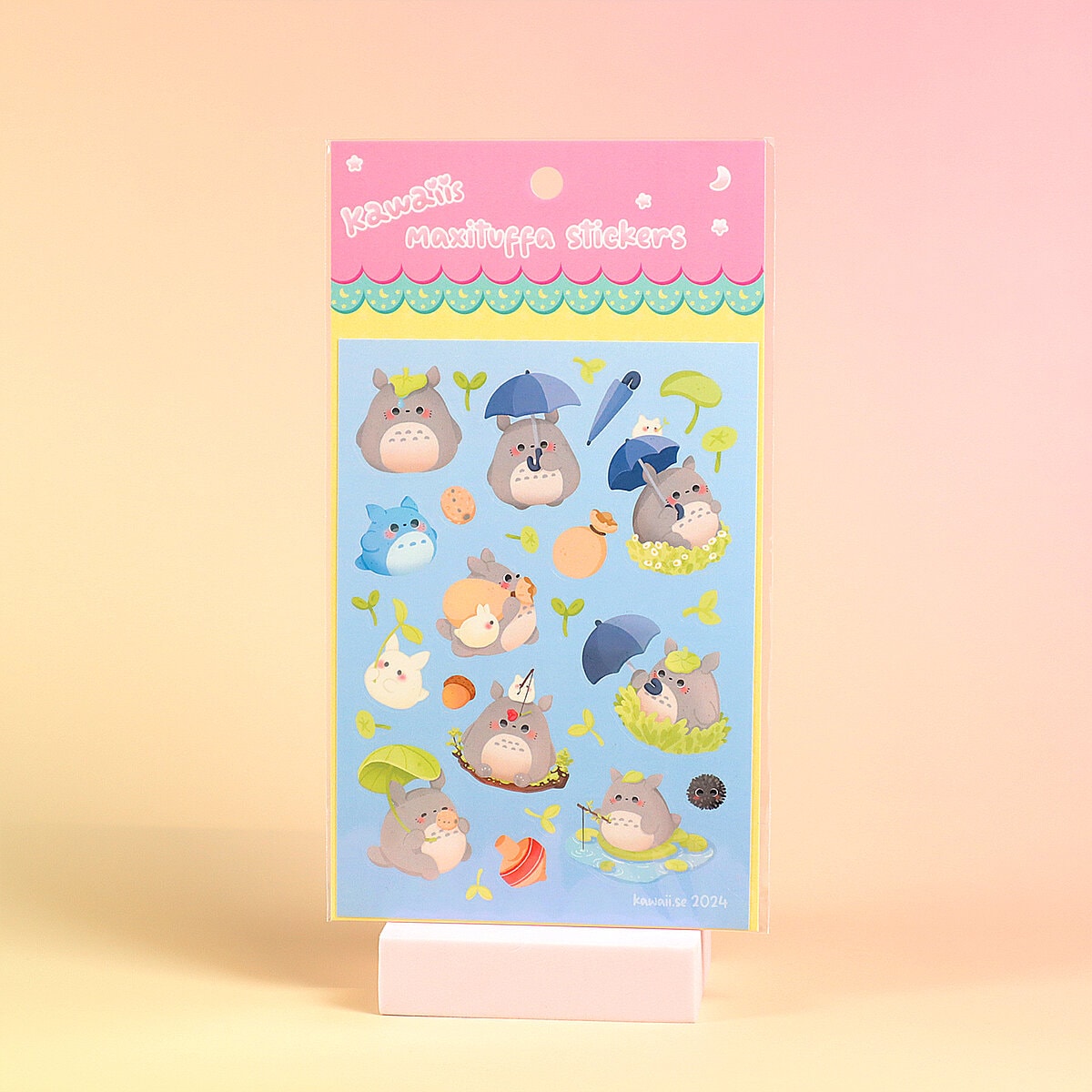 Stickersark A6 - Chibi Totoro