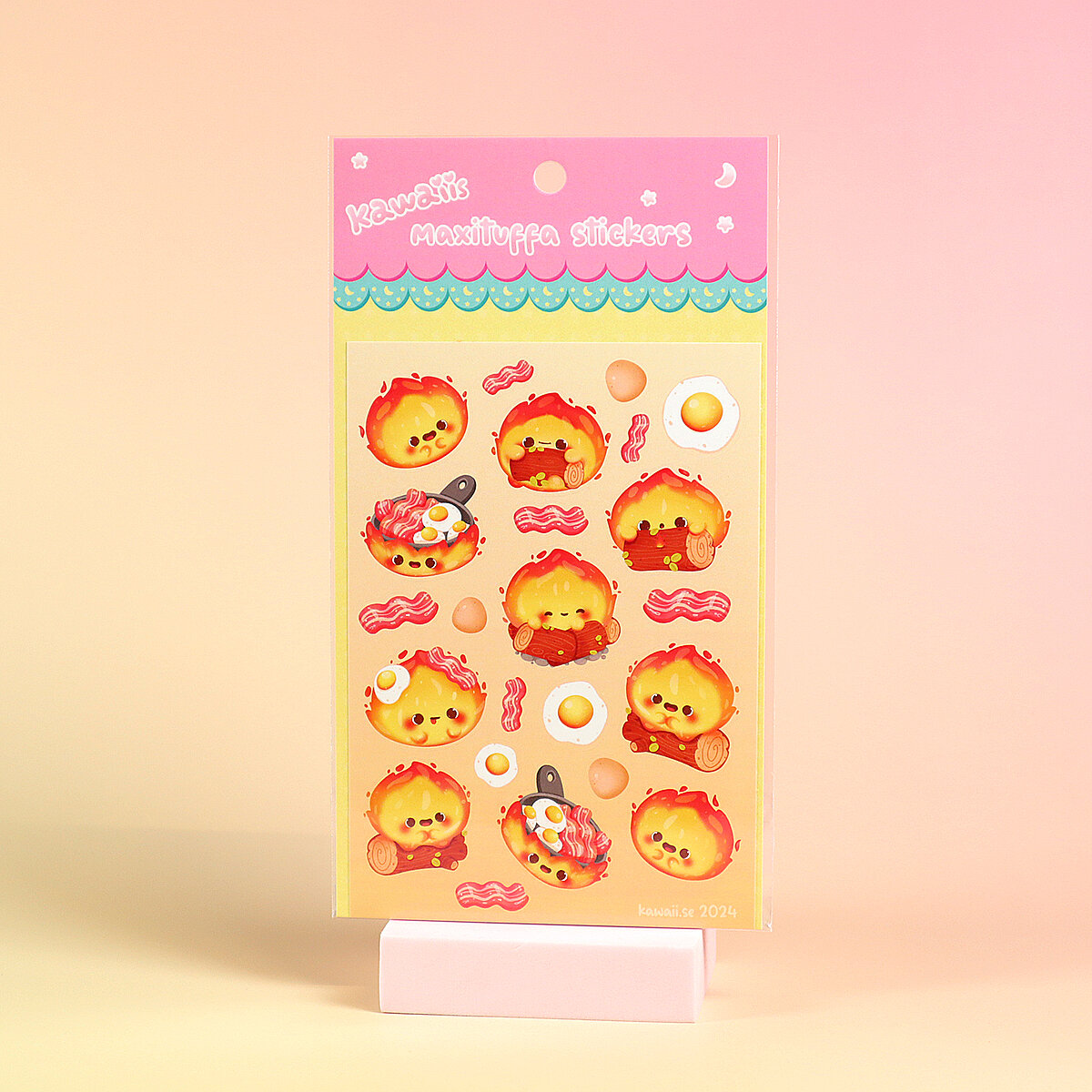 Stickersark A6 - Chibi Calcifer