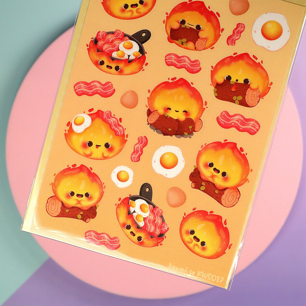 Stickersark A6 - Chibi Calcifer