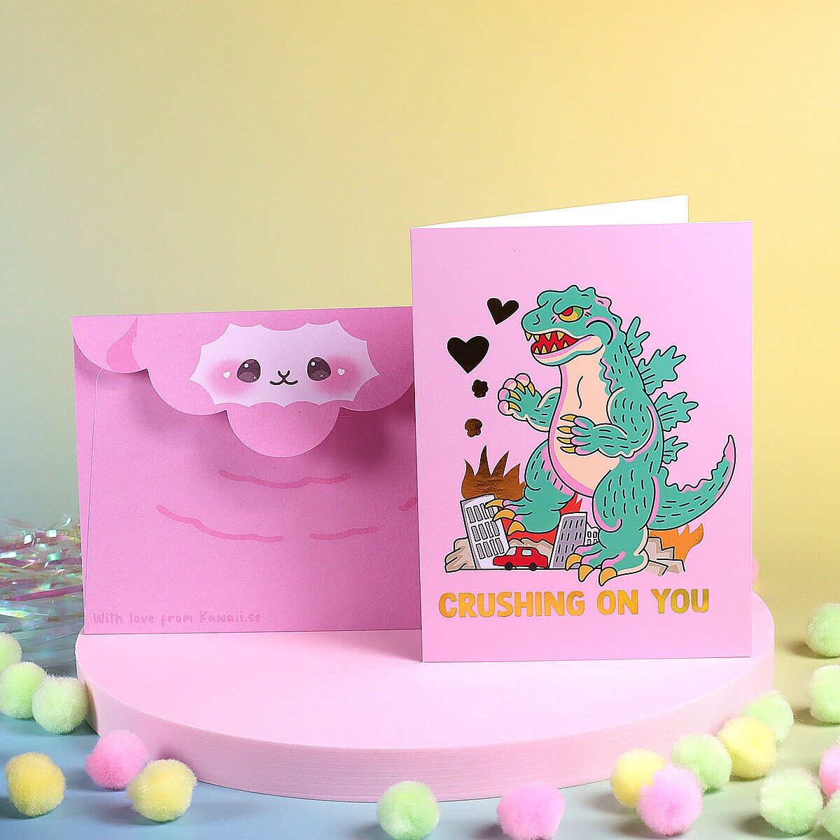 Kort med kuvert - Crushing on you