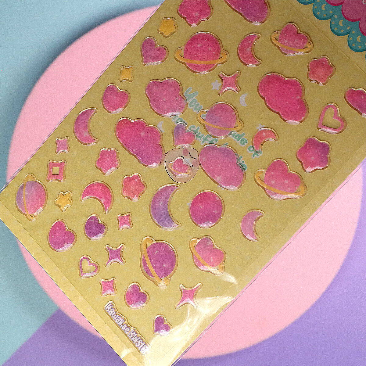Epoxystickers - Pink galaxy
