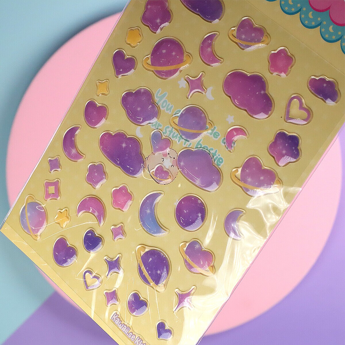 Epoxystickers - Purple galaxy