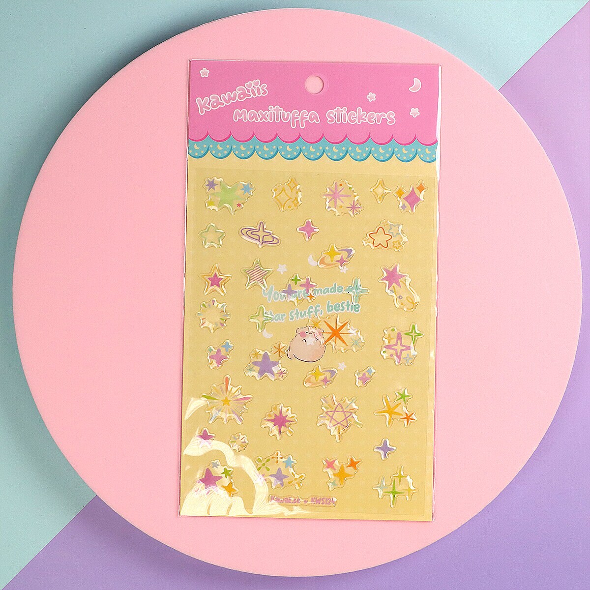 Epoxystickers - Sparkle and stars