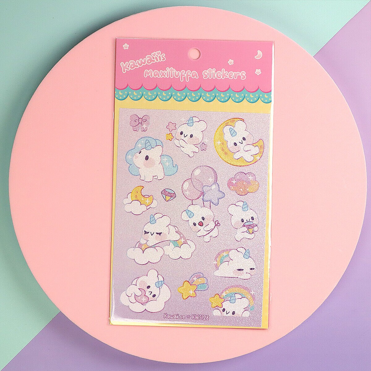 Stickersark A6 - Unibunny