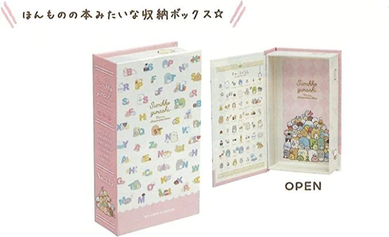 Sumikko Gurashi Book Box, rosa