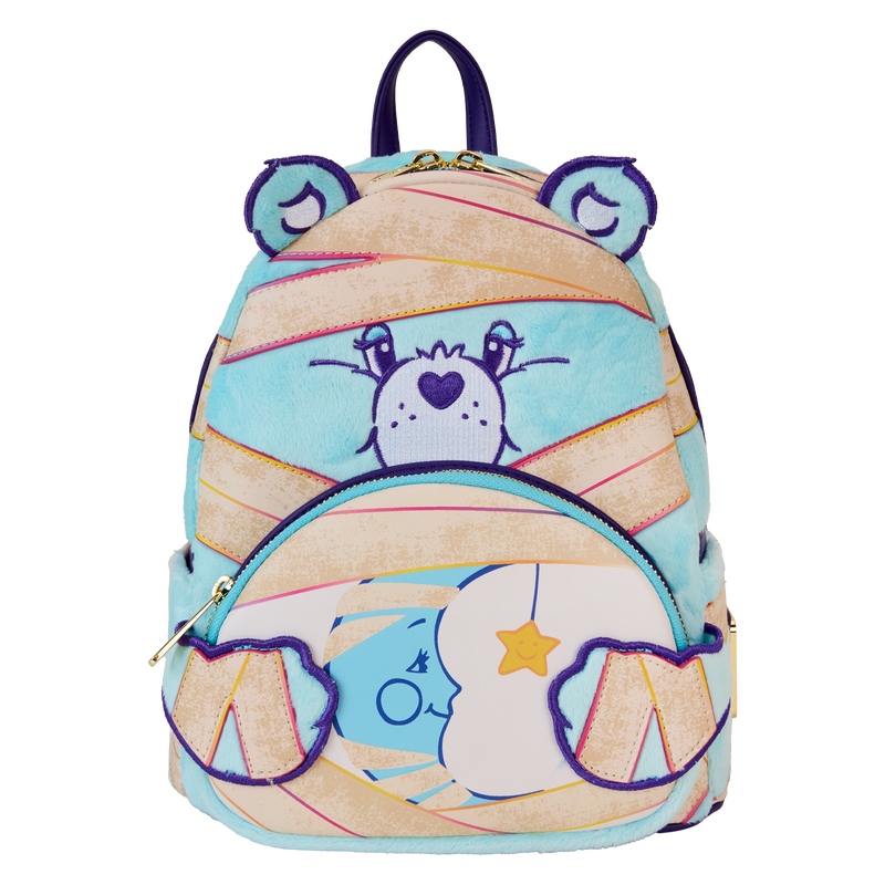 Loungefly Mini Backpack, Bedtime Care Bear Mummy