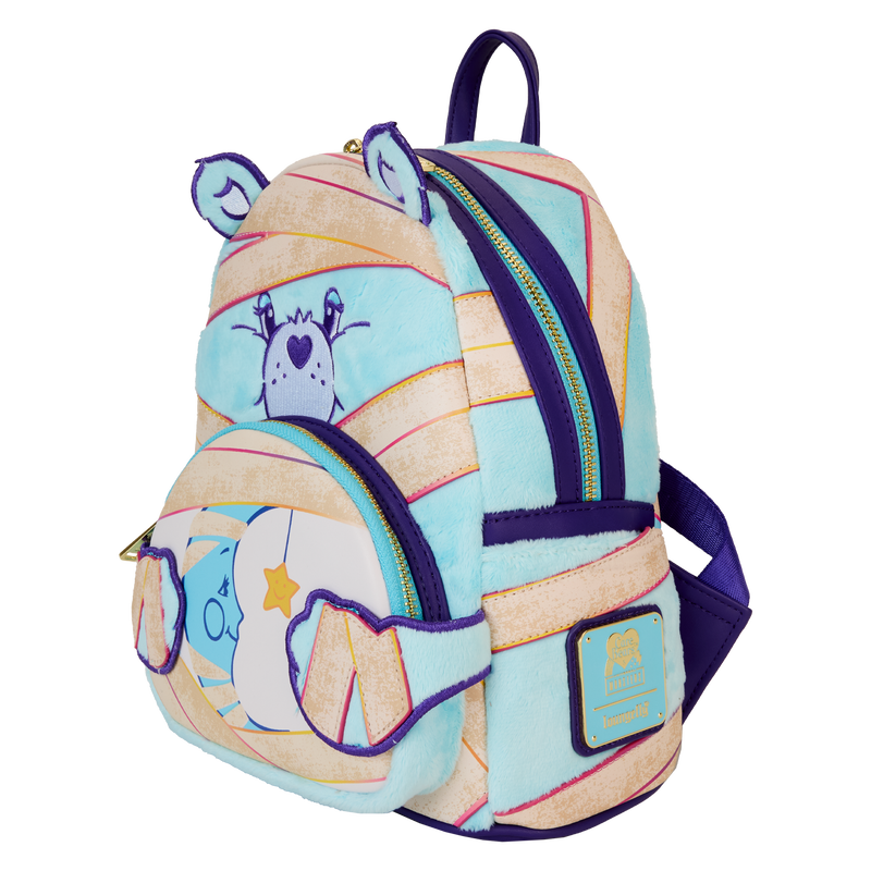 Loungefly Mini Backpack, Bedtime Care Bear Mummy