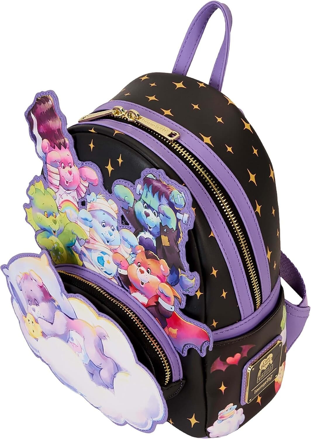 Loungefly Mini Backpack, Care Bears Universal Monsters 