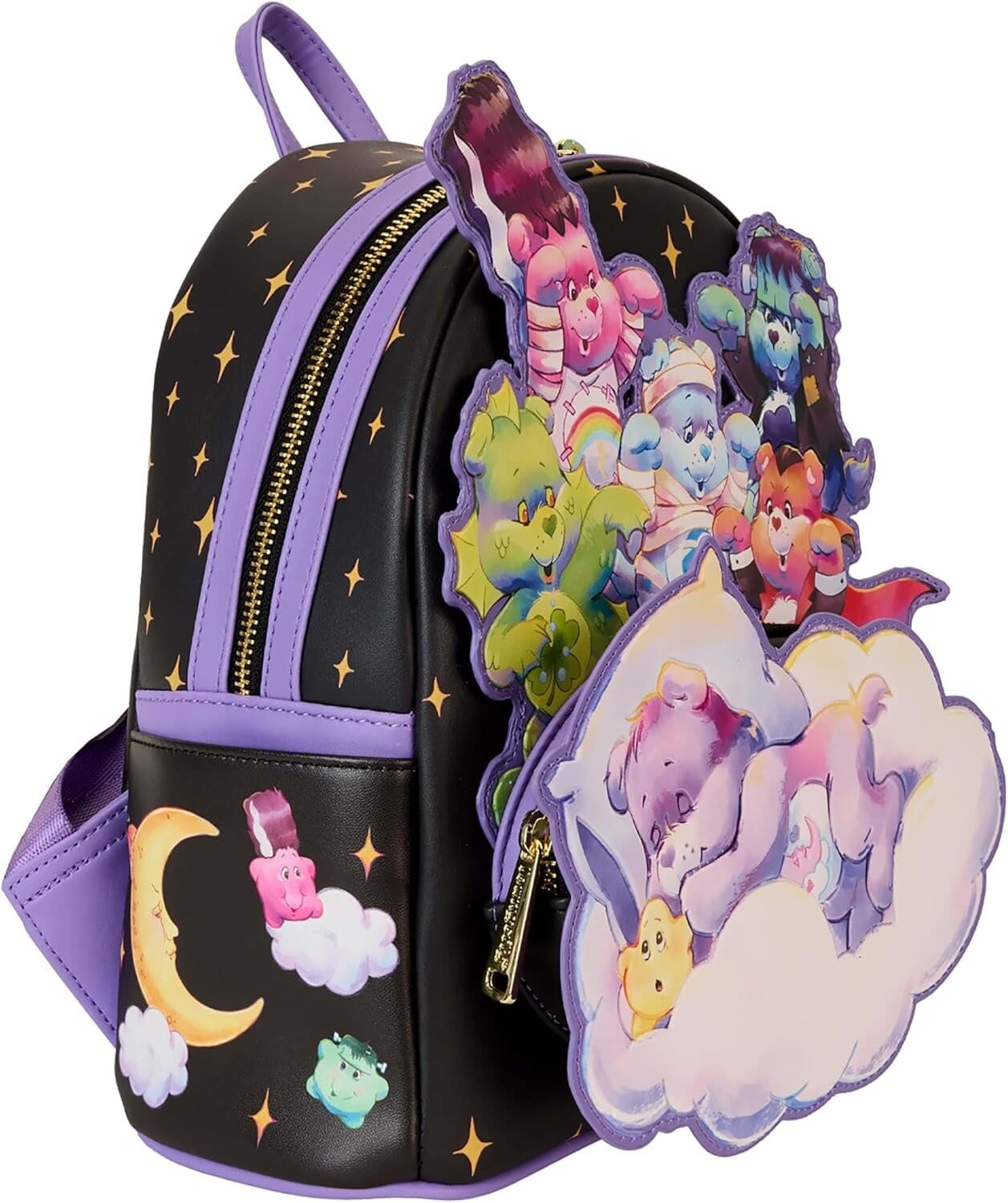 Loungefly Mini Backpack, Care Bears Universal Monsters 