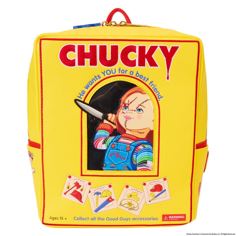 Loungefly Mini Backpack, Chucky den onda dockan