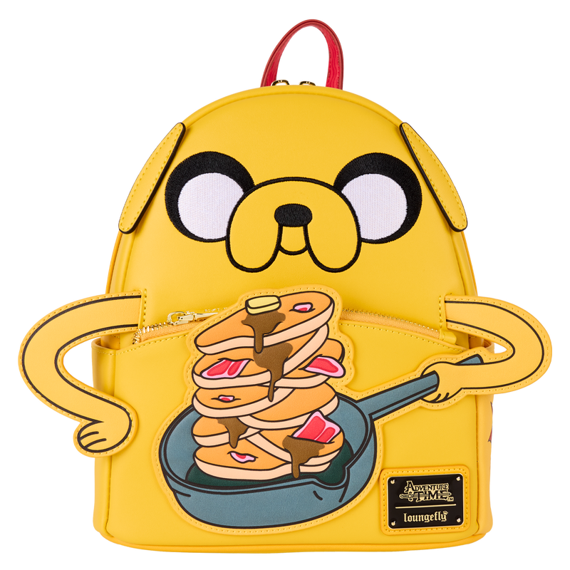 Loungefly Adventure Time Jake Bacon Pancakes Mini Backpack