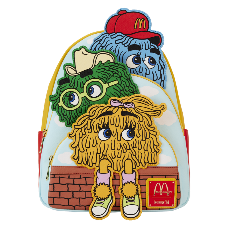 Loungefly mini backpack, McDonalds Funny Fry Friends