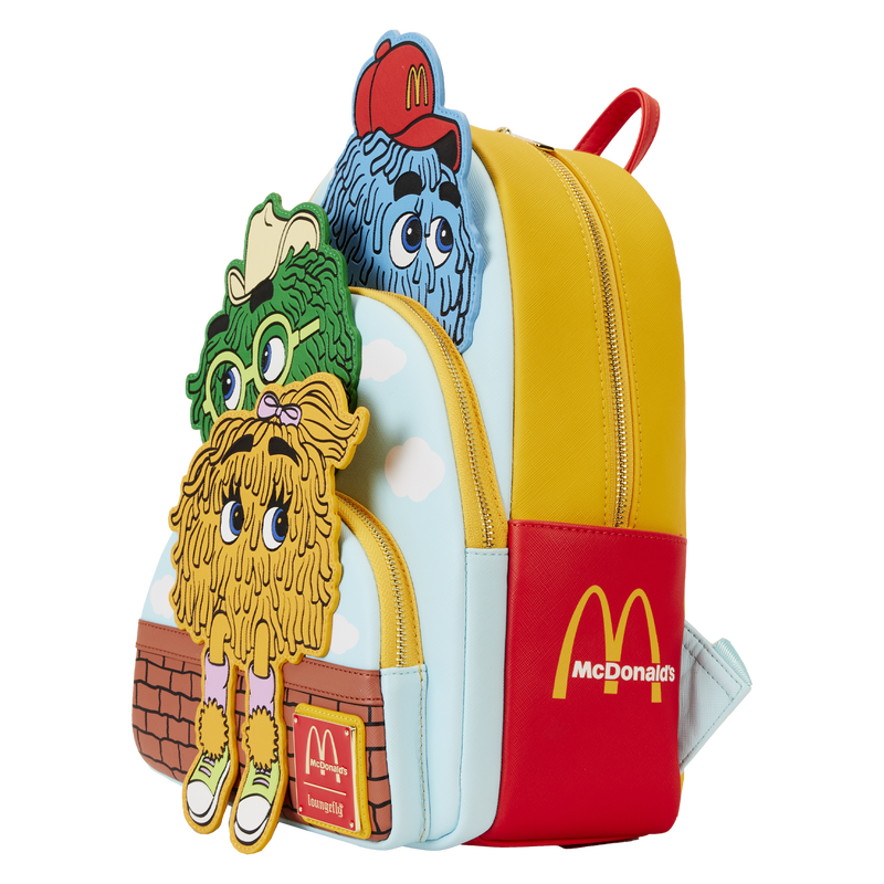 Loungefly mini backpack, McDonalds Funny Fry Friends