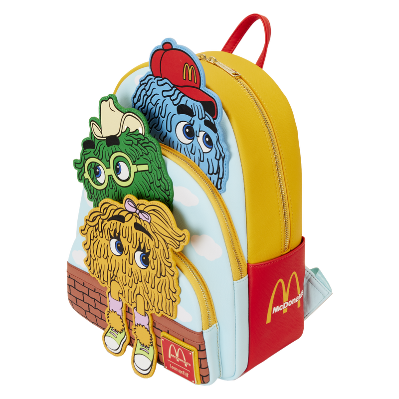 Loungefly mini backpack, McDonalds Funny Fry Friends