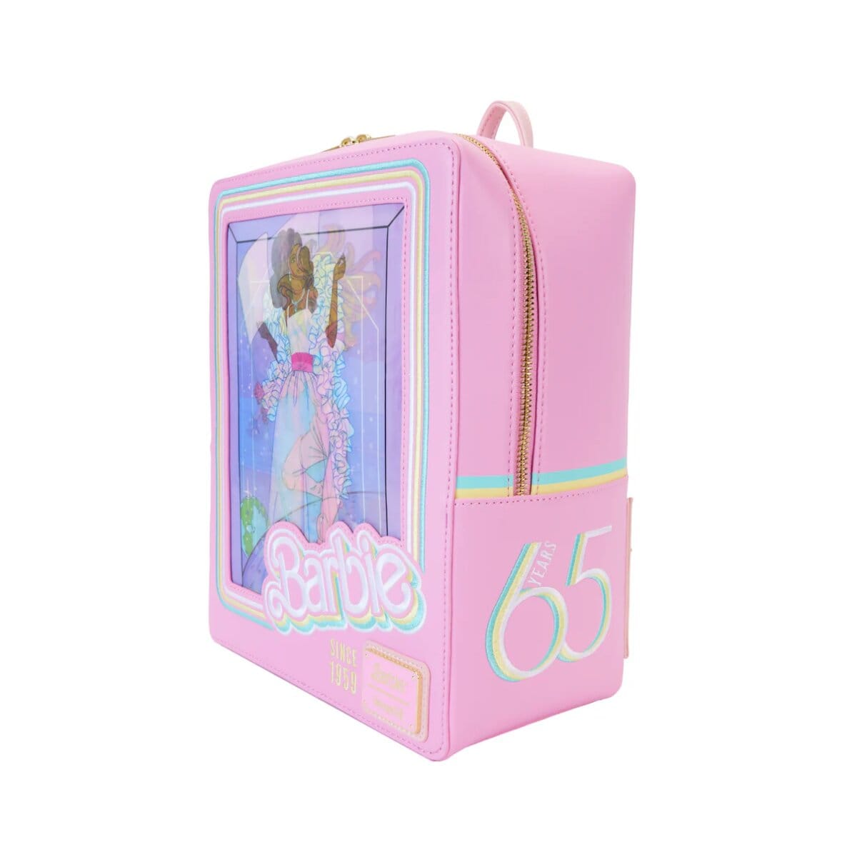 Loungefly mini backpack - Barbie box lenticular