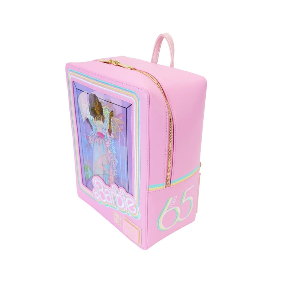 Loungefly mini backpack - Barbie box lenticular