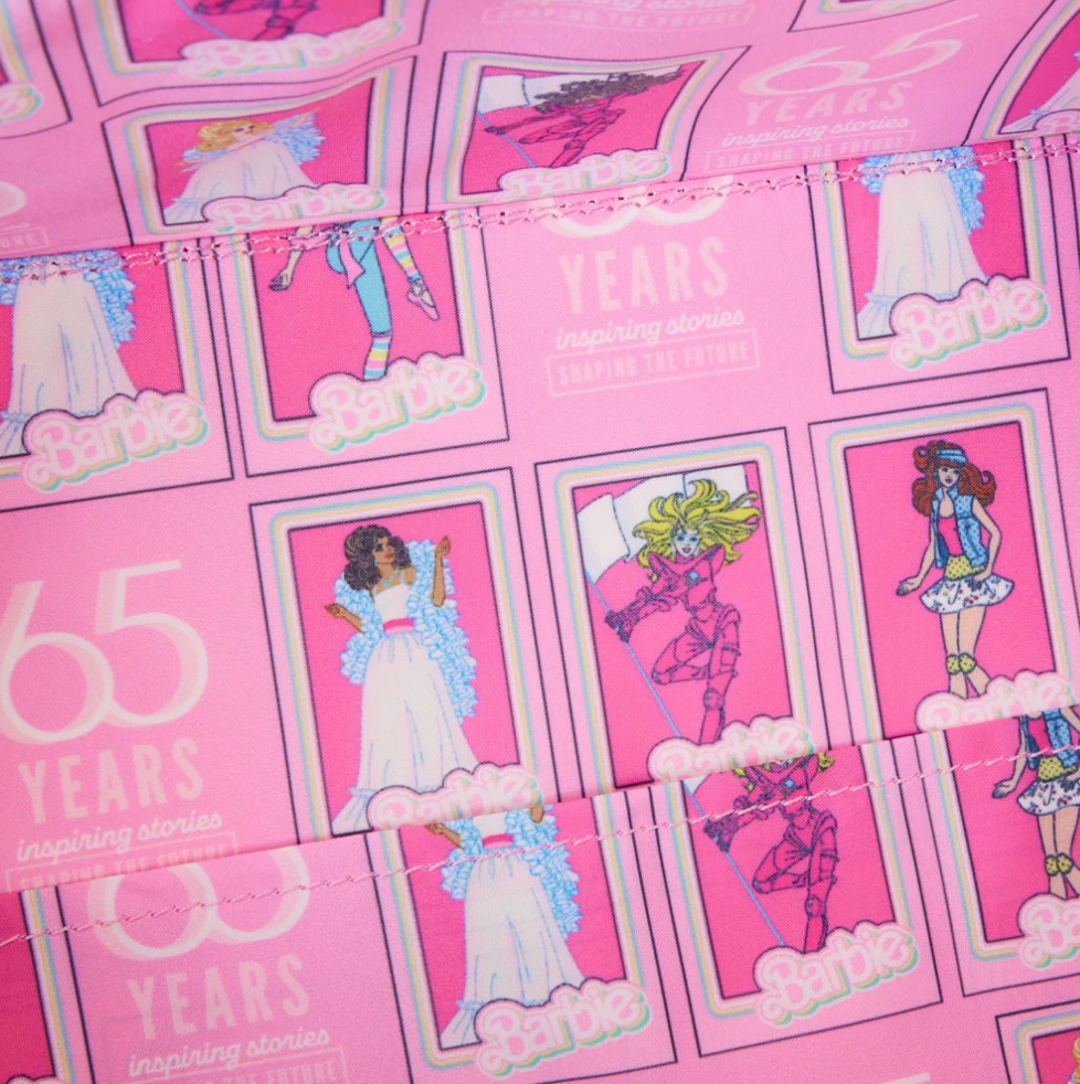 Loungefly mini backpack - Barbie box lenticular