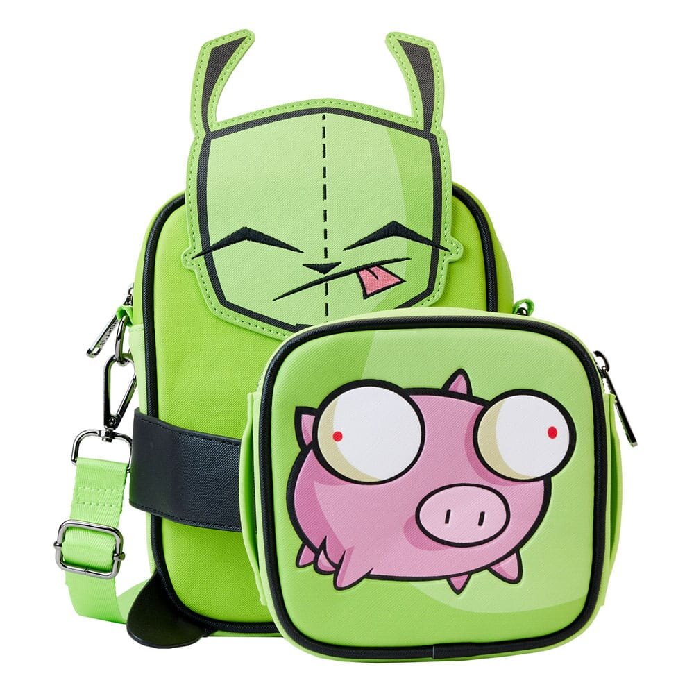 Loungefly axelväska, Invader Zim Gir & Pig