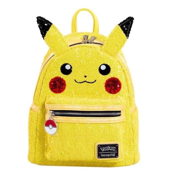 Loungefly Pikachu Sequin Mini Backpack