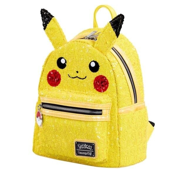 Loungefly Pikachu Sequin Mini Backpack