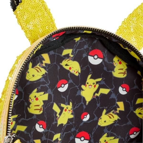 Loungefly Pikachu Sequin Mini Backpack