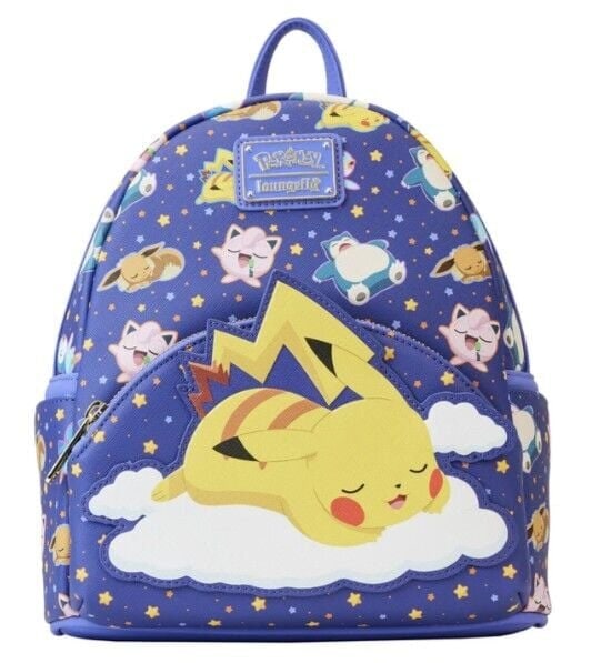 Loungefly Pokemon Sleeping Pikachu Mini Backpack