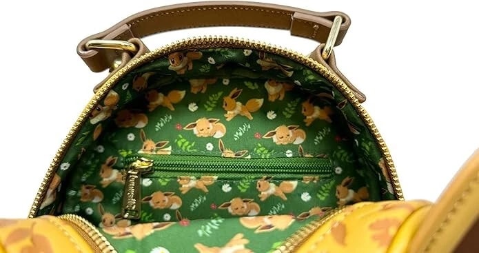 Loungefly Pokémon Eevee Convertible Mini Backpack & Crossbody Bag
