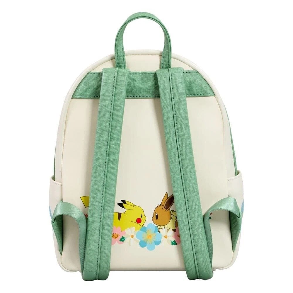 Loungefly Pokémon Pikachu & Eevee Floral Mini Backpack