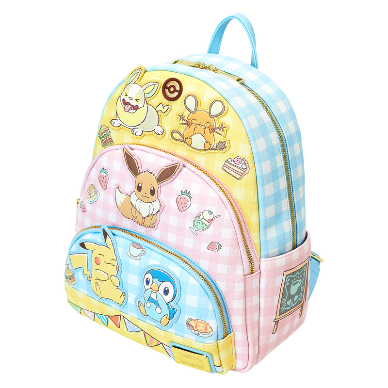 Loungefly Mini Backpack, Pokémon Café