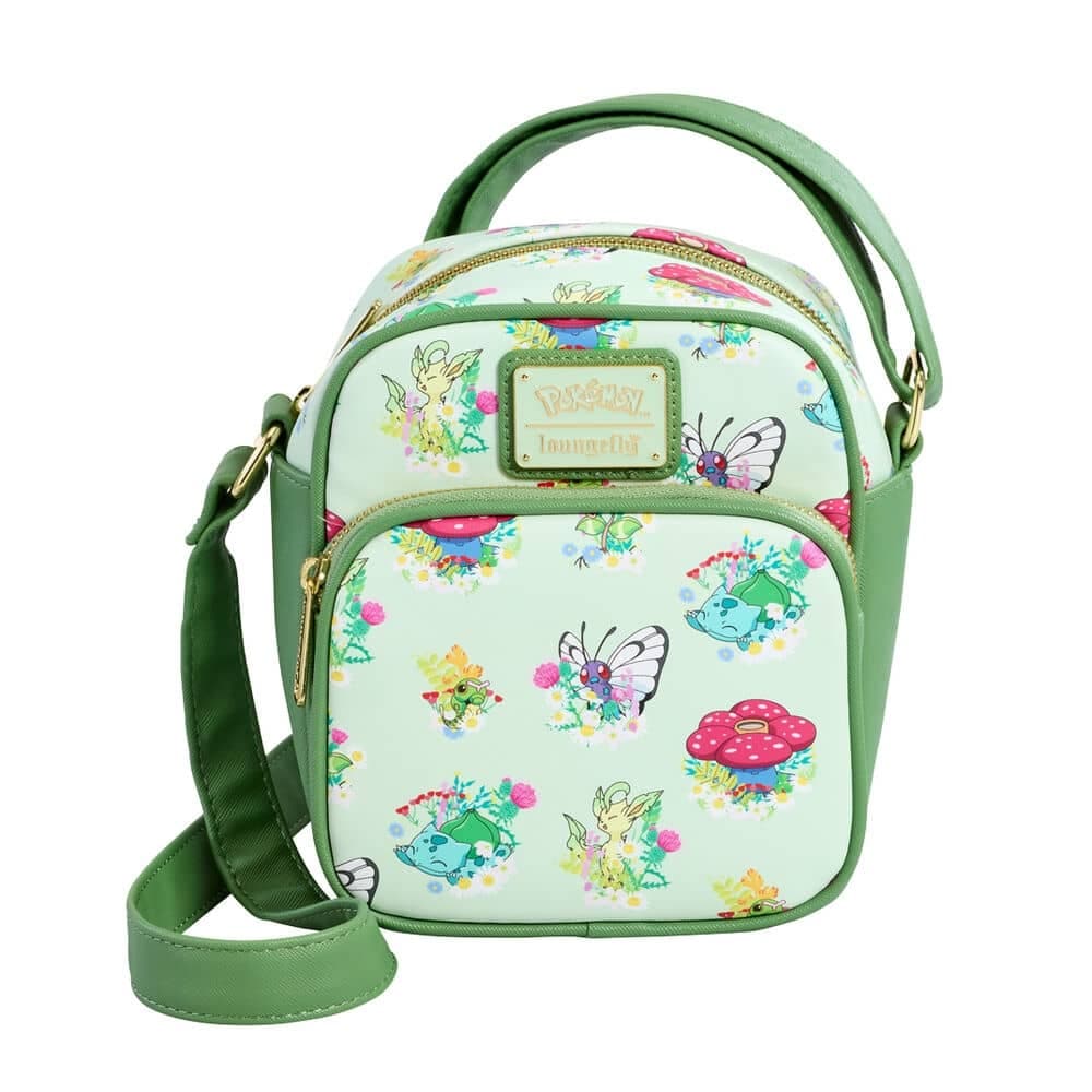 Loungefly Pokémon Grass Type Crossbody Bag
