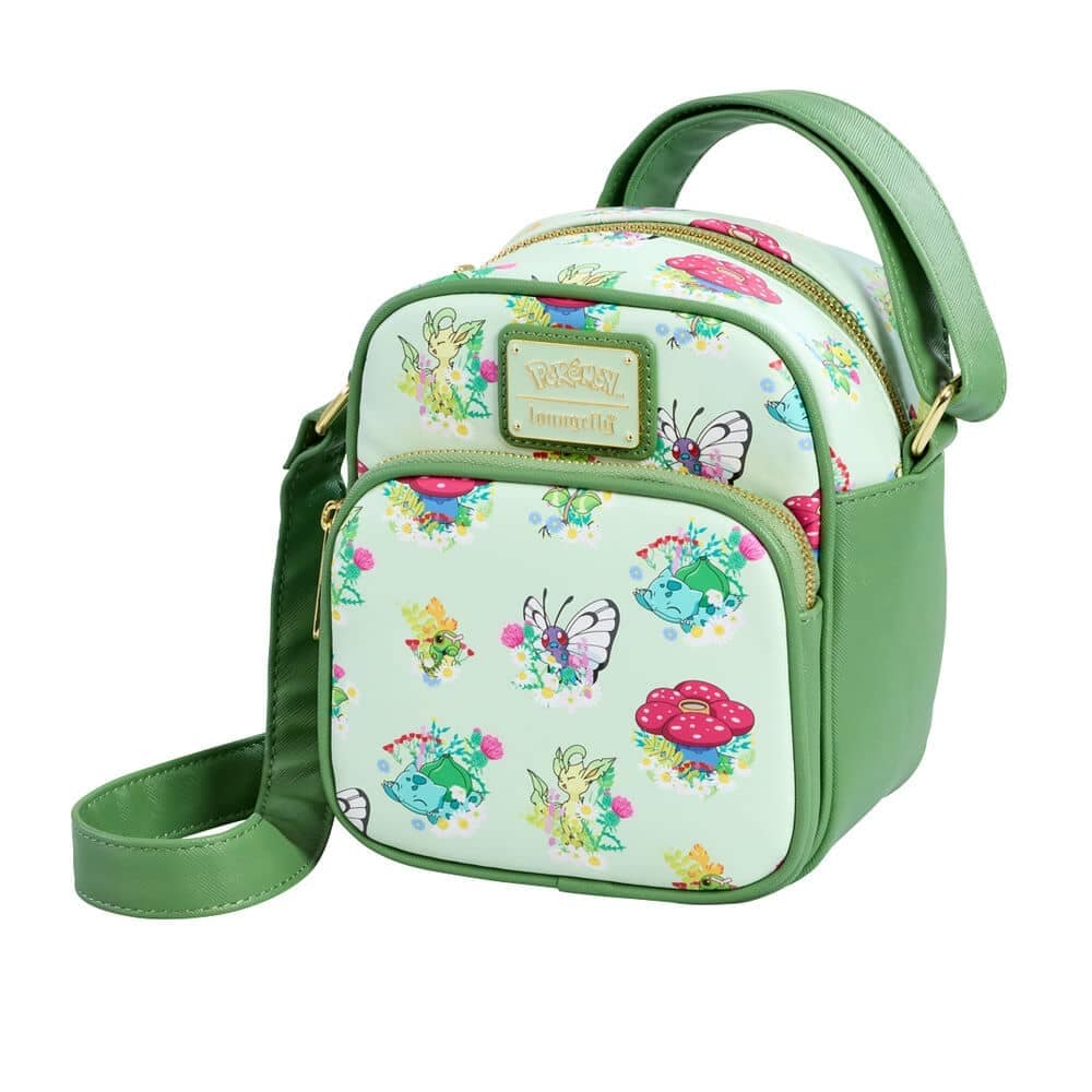 Loungefly Pokémon Grass Type Crossbody Bag