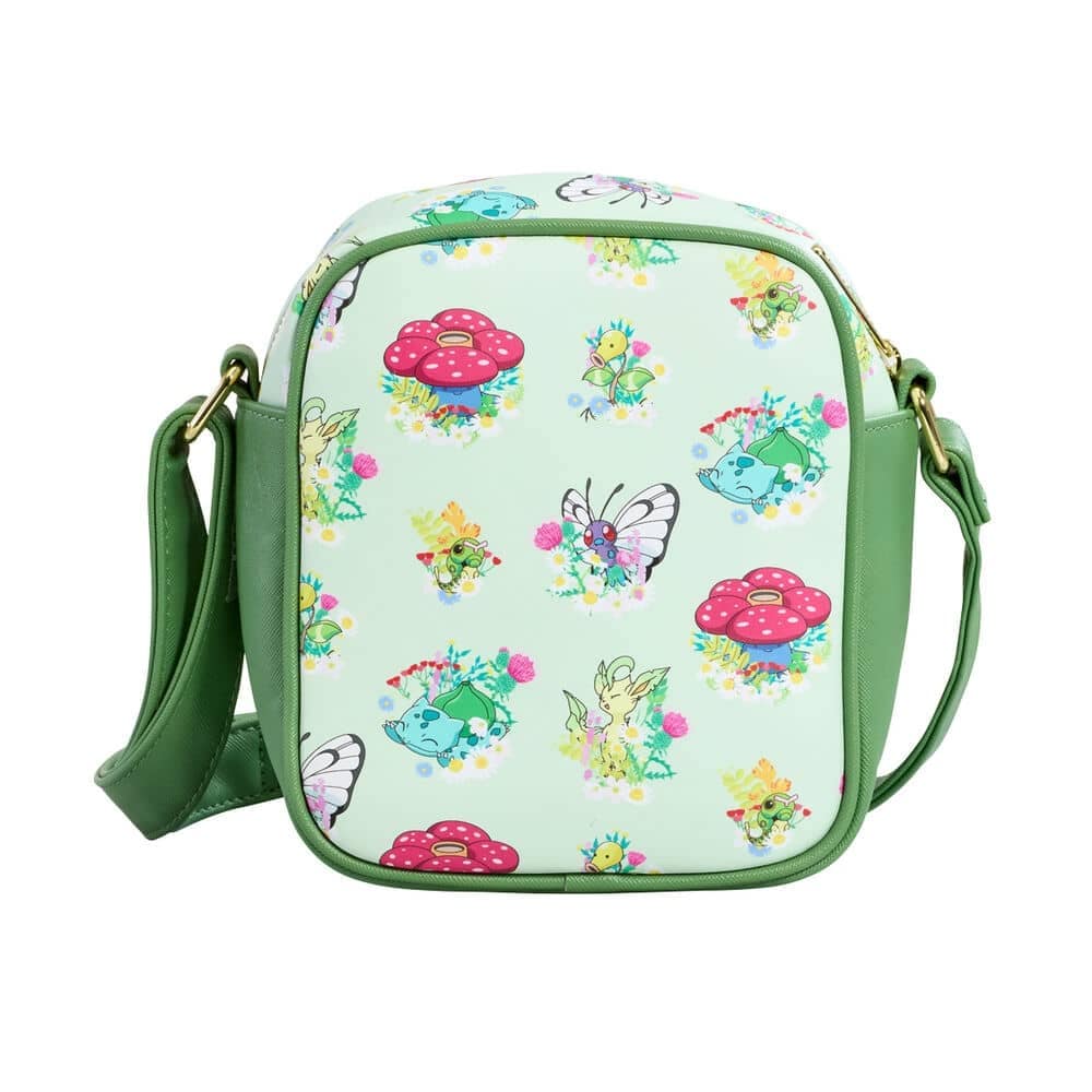 Loungefly Pokémon Grass Type Crossbody Bag