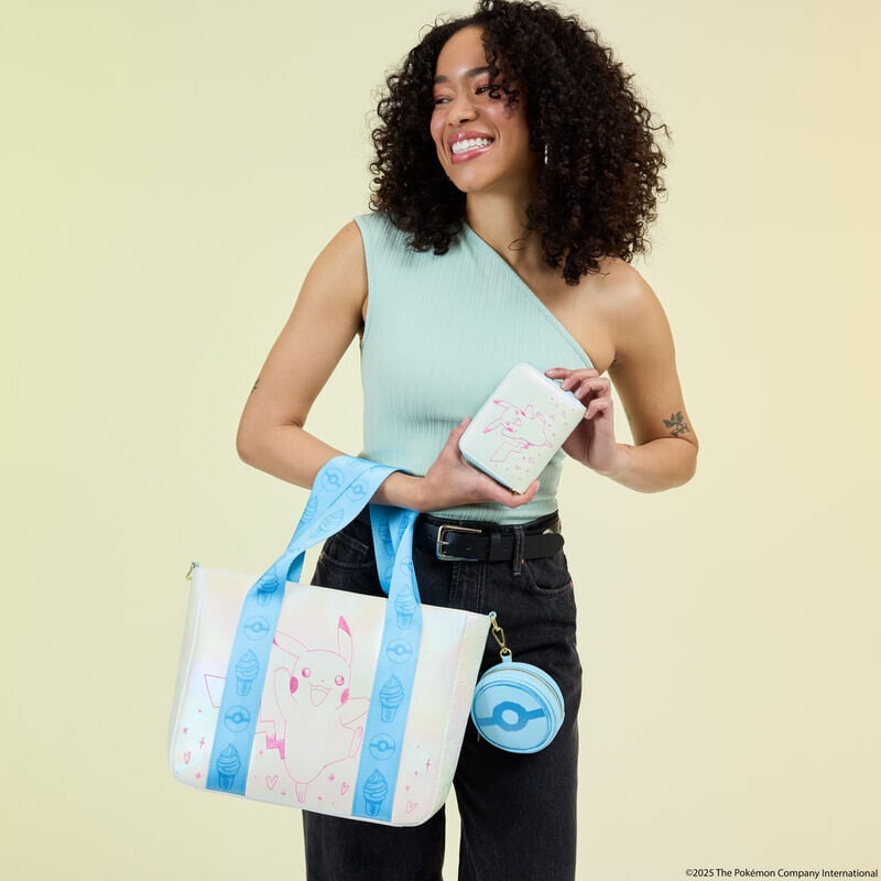 Loungefly Pokémon Pikachu Iridescent Crossbody Bag