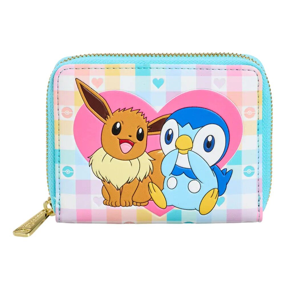 Loungefly Pokémon Piplup & Eevee plånbok