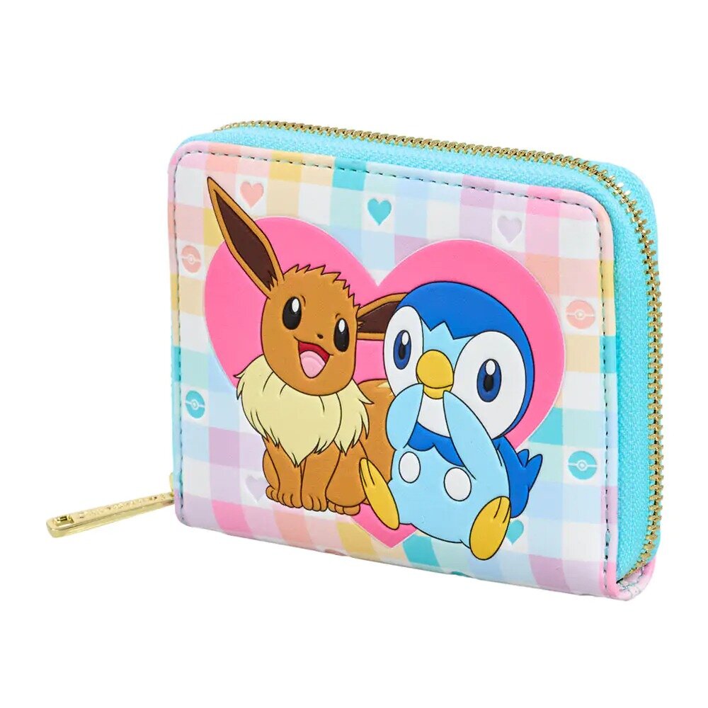 Loungefly Pokémon Piplup & Eevee plånbok