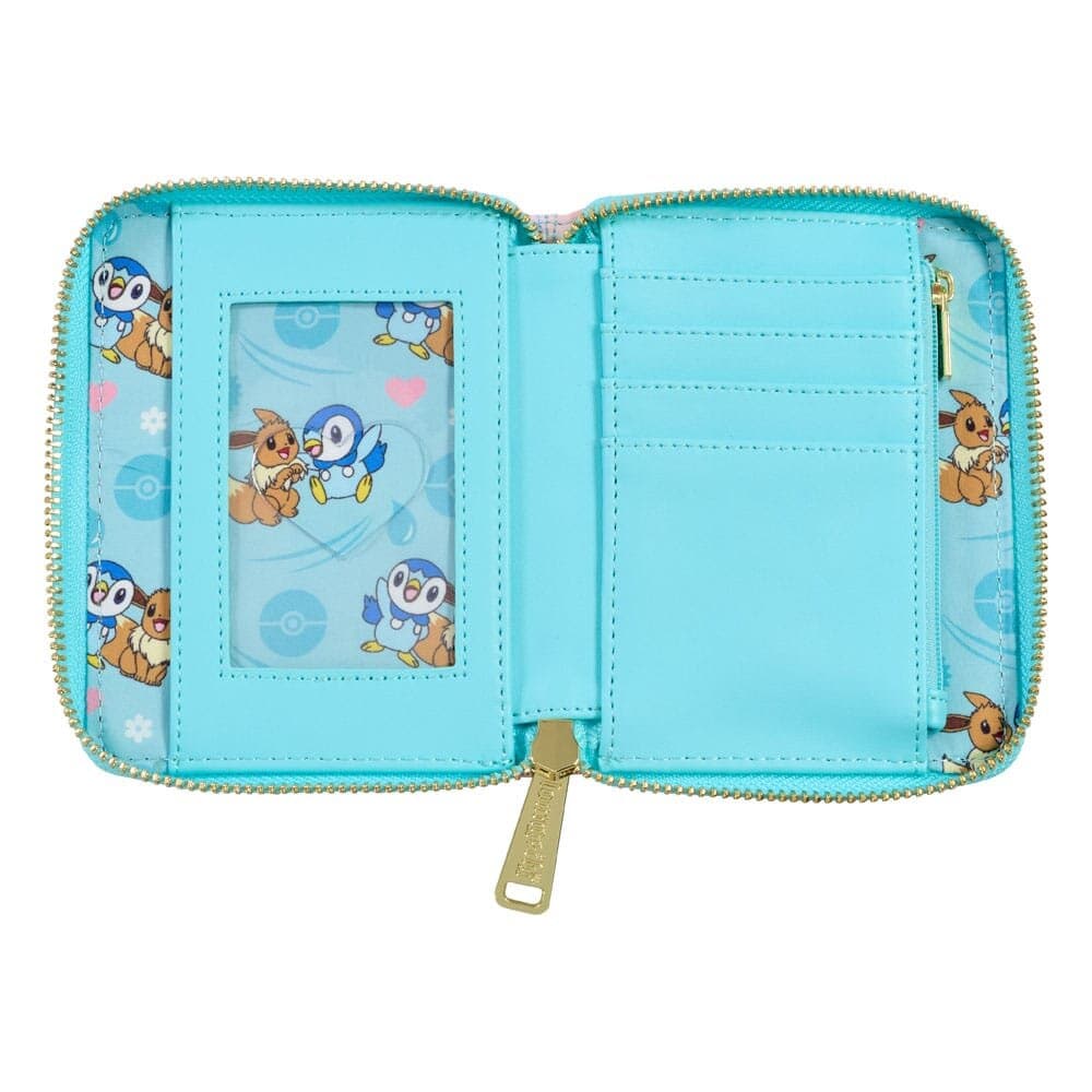 Loungefly Pokémon Piplup & Eevee plånbok