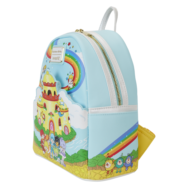 Loungefly Mini Backpack, Rainbow Brite Color Castle