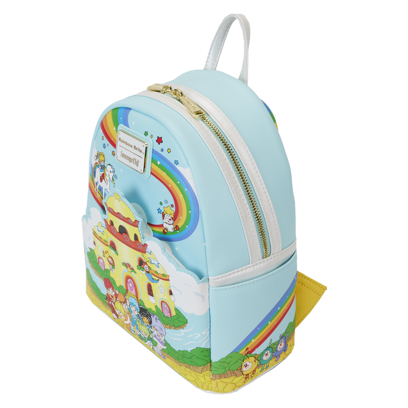 Loungefly Mini Backpack, Rainbow Brite Color Castle