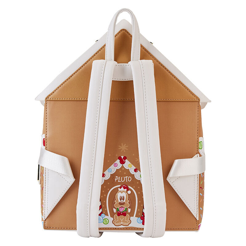 Loungefly mini backpack, Mickey & Friends Gingerbread House
