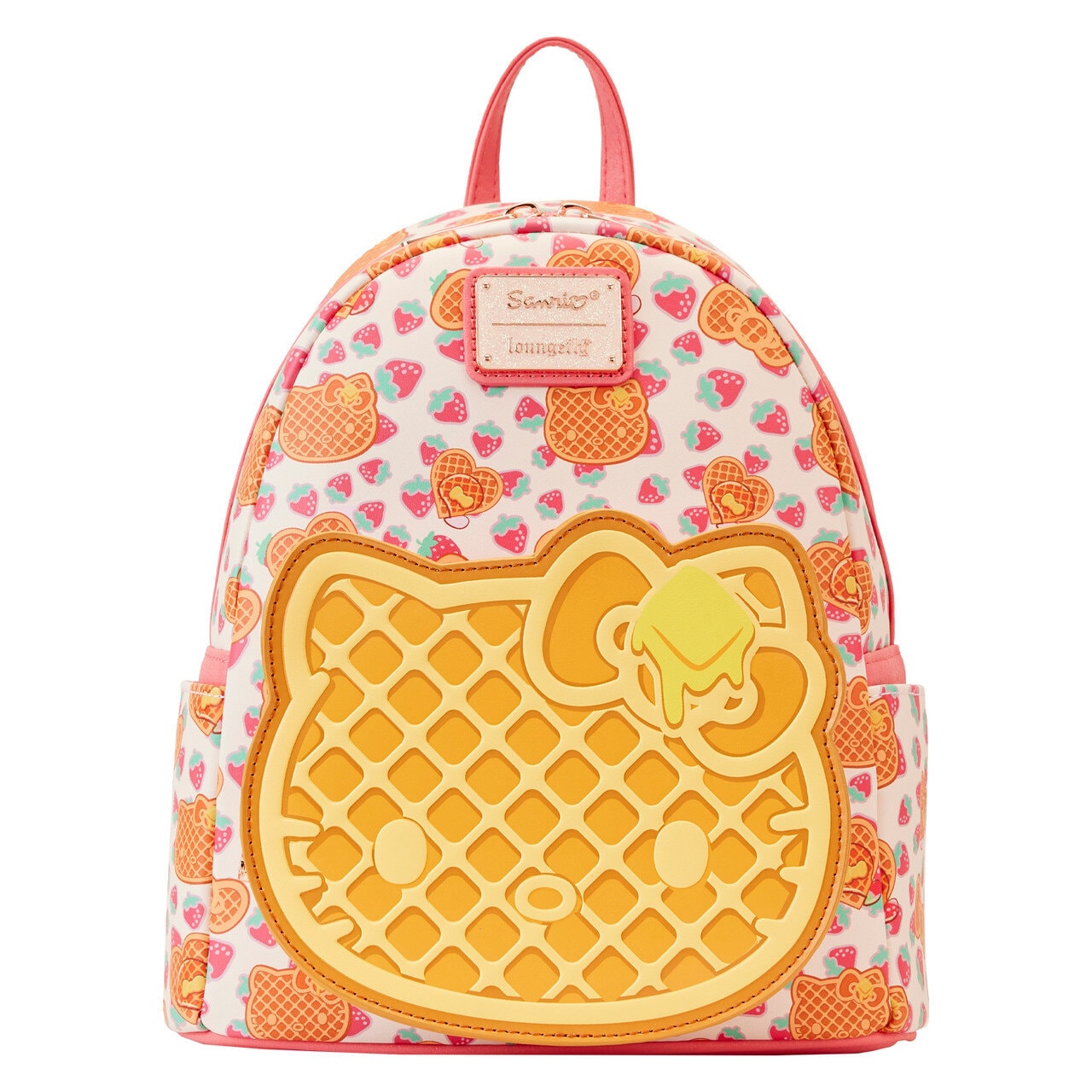 Loungefly Mini Backpack, Hello Kitty Breakfast Waffle