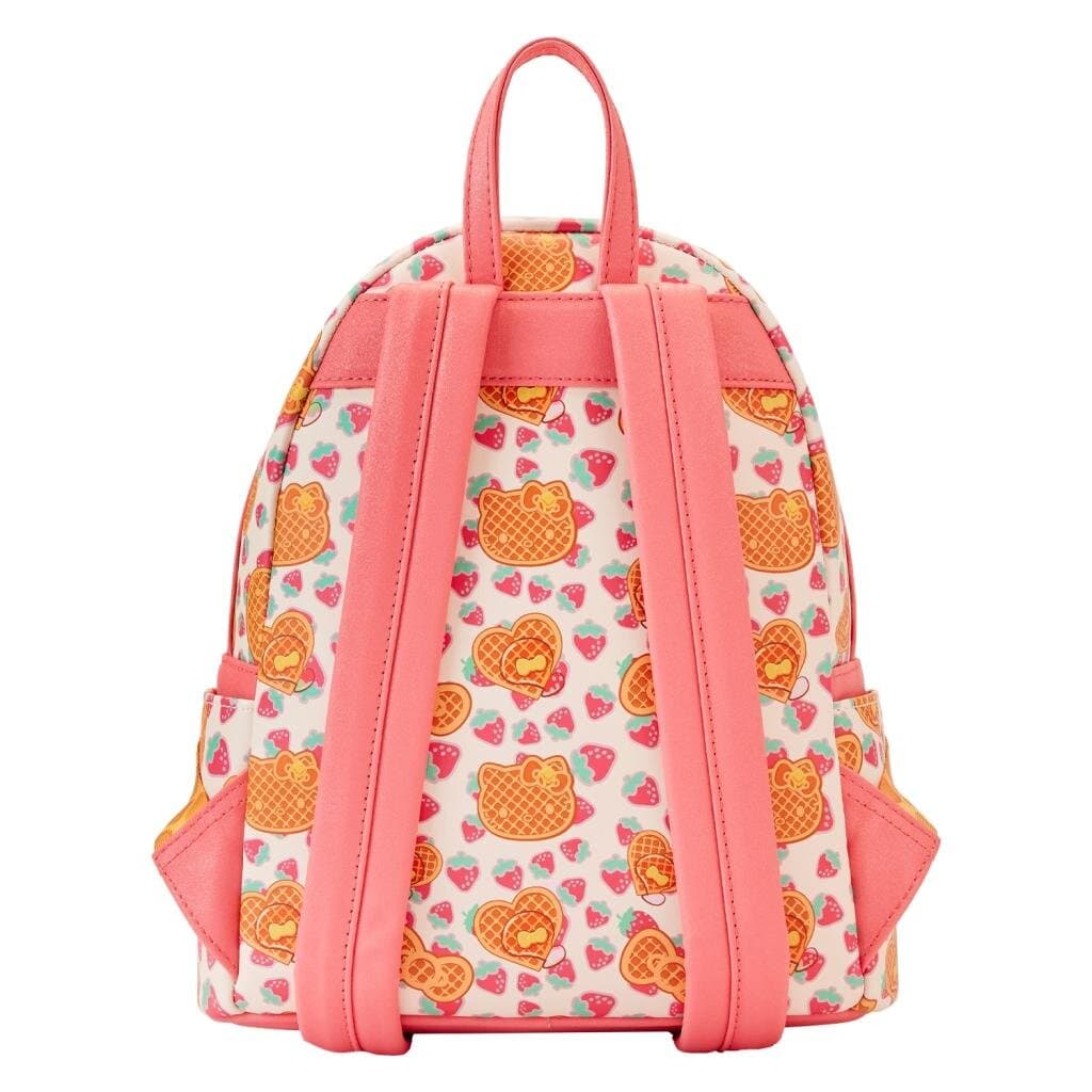 Loungefly Mini Backpack, Hello Kitty Breakfast Waffle