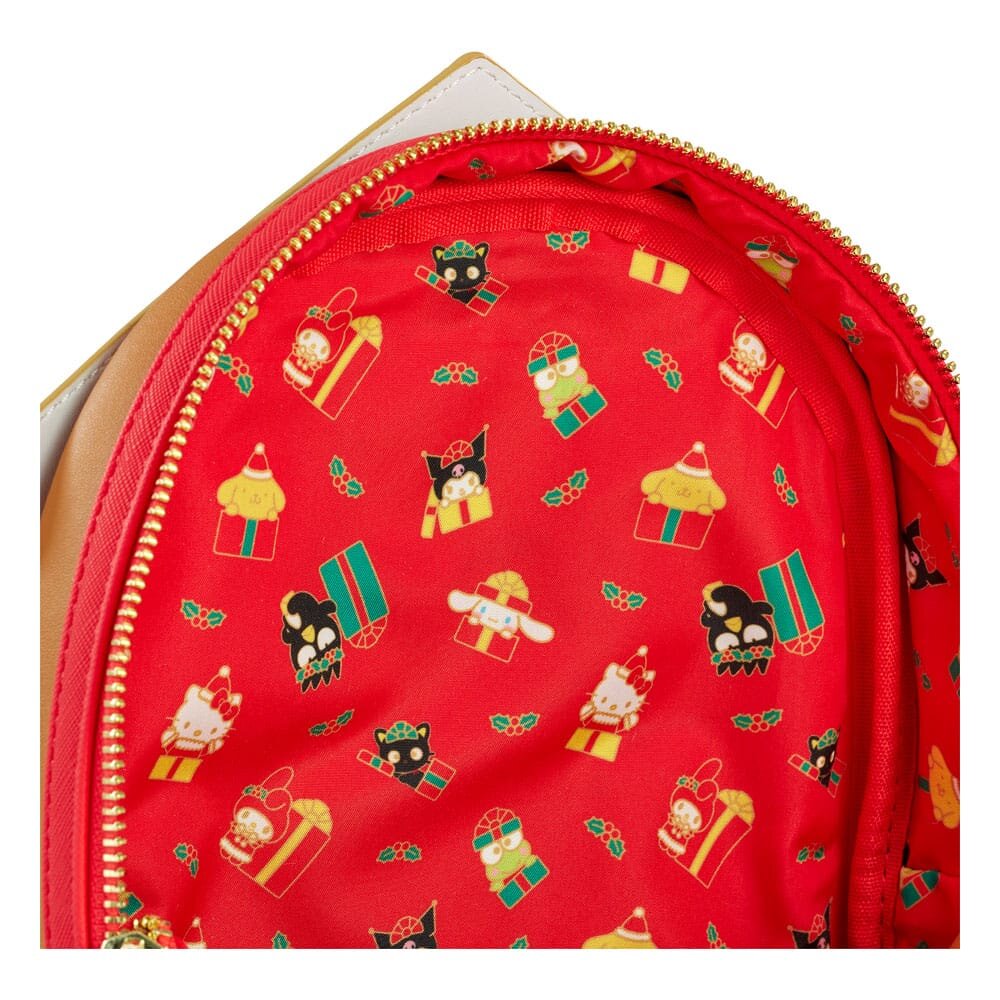 Loungefly mini backpack, Hello Kitty pepparkakshus