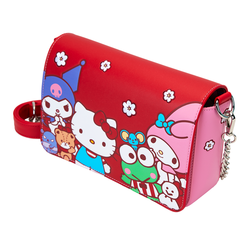 Loungefly Crossbody Bag, Hello Kitty & Friends