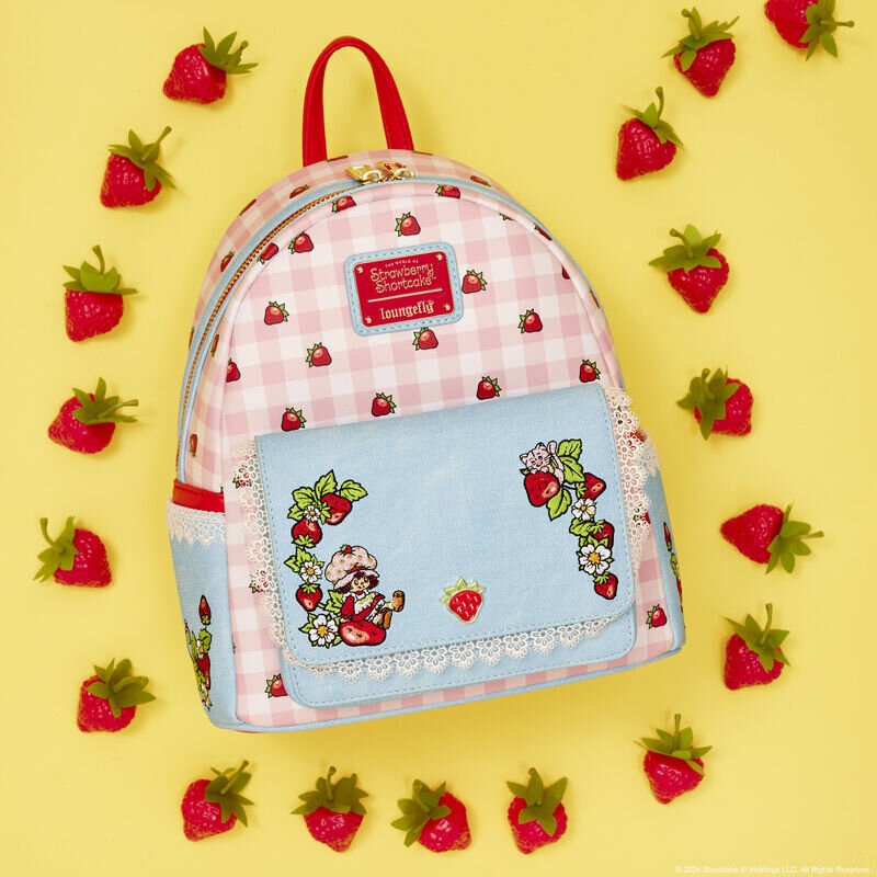 Loungefly Mini Backpack, Strawberry Shortcake