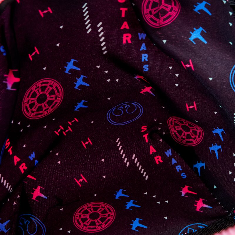 Loungefly Crossbody, Star Wars Neon Pink Stormtrooper