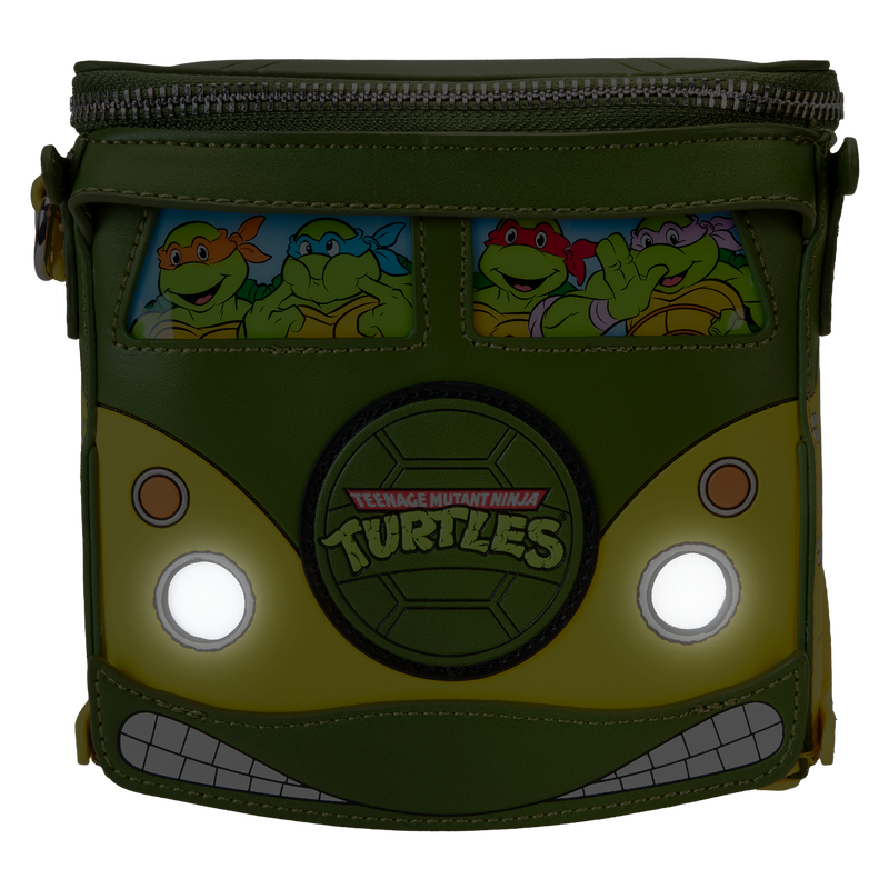 Loungefly Crossbody, Turtles 40th Anniversary Party Wagon