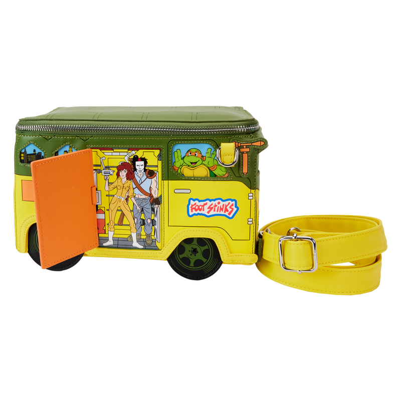 Loungefly Crossbody, Turtles 40th Anniversary Party Wagon