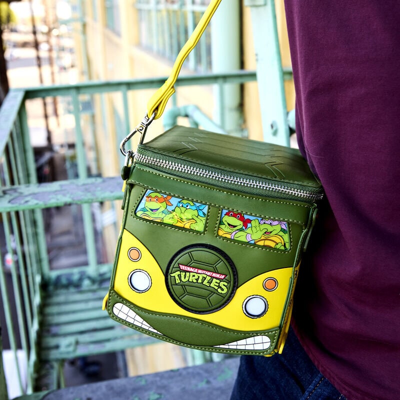 Loungefly Crossbody, Turtles 40th Anniversary Party Wagon
